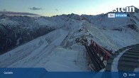 Archiv Foto Webcam Gastein: Stubnerkogel Bergstation Südseite 02:00