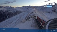 Archiv Foto Webcam Gastein: Stubnerkogel Bergstation Südseite 02:00