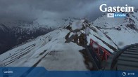 Archiv Foto Webcam Gastein: Stubnerkogel Bergstation Südseite 02:00