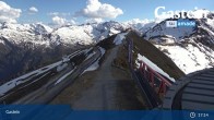 Archiv Foto Webcam Gastein: Stubnerkogel Bergstation Südseite 16:00