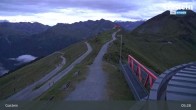 Archiv Foto Webcam Gastein: Stubnerkogel Bergstation Südseite 04:00
