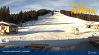 Archived image Webcam Zillertal Arena: Panoramic Restaurant Filzsteinalm 07:00