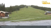 Archived image Webcam Zillertal Arena: Panoramic Restaurant Filzsteinalm 08:00