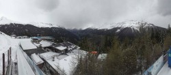Archived image Webcam Panoramic view See - Top Station Medrigjoch 09:00