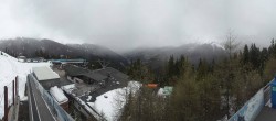 Archived image Webcam Panoramic view See - Top Station Medrigjoch 15:00