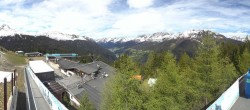 Archiv Foto Webcam Panoramablick in See - Bergstation Medrigjochbahn 09:00