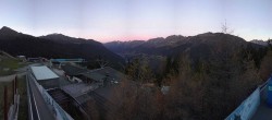 Archived image Webcam Panoramic view See - Top Station Medrigjoch 06:00