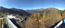 Archived image Webcam Panoramic view See - Top Station Medrigjoch 09:00