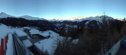 Archiv Foto Webcam Panoramablick in See - Bergstation Medrigjochbahn 07:00