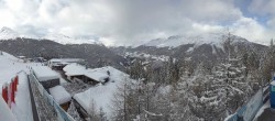 Archiv Foto Webcam Panoramablick in See - Bergstation Medrigjochbahn 09:00