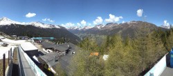 Archived image Webcam Panoramic view See - Top Station Medrigjoch 09:00