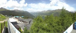 Archiv Foto Webcam Panoramablick in See - Bergstation Medrigjochbahn 09:00