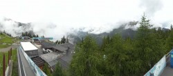 Archived image Webcam Panoramic view See - Top Station Medrigjoch 11:00
