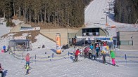 Archiv Foto Webcam Stuhleck: Talstation Steinbachalmbahn 13:00