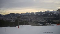 Archived image Webcam Middle Station Hörnerbahn Bolsterlang 07:00