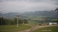 Archiv Foto Webcam Bolsterlang: Hörnerbahn Mittelstation 15:00