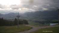 Archived image Webcam Middle Station Hörnerbahn Bolsterlang 05:00