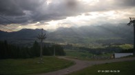 Archived image Webcam Middle Station Hörnerbahn Bolsterlang 06:00
