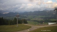 Archived image Webcam Middle Station Hörnerbahn Bolsterlang 19:00
