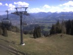Archived image Webcam mountain station Weltcup Express 11:00