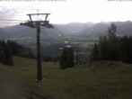 Archiv Foto Webcam Ofterschwang: Bergstation Weltcup Express 07:00