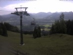 Archiv Foto Webcam Ofterschwang: Bergstation Weltcup Express 09:00