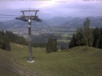 Archiv Foto Webcam Ofterschwang: Bergstation Weltcup Express 15:00