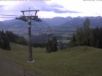 Archived image Webcam mountain station Weltcup Express 13:00