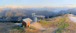 Archiv Foto Webcam Les Gets: Le Mont Chéry 19:00