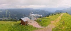 Archiv Foto Webcam Les Gets: Le Mont Chéry 19:00