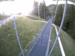 Archiv Foto Webcam Sattel Hochstuckli: Hängebrücke Skywalk 19:00