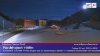 Archived image Webcam Faschina Pass, base station "Stafelalpbahn" 03:00