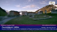 Archived image Webcam Faschina Pass, base station "Stafelalpbahn" 07:00