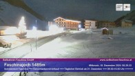 Archived image Webcam Faschina Pass, base station "Stafelalpbahn" 05:00