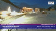 Archived image Webcam Faschina Pass, base station "Stafelalpbahn" 06:00