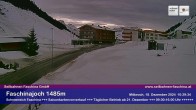 Archived image Webcam Faschina Pass, base station "Stafelalpbahn" 09:00