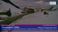 Archived image Webcam Faschina Pass, base station "Stafelalpbahn" 13:00