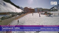 Archived image Webcam Faschina Pass, base station "Stafelalpbahn" 10:00