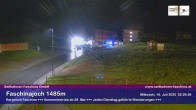 Archived image Webcam Faschina Pass, base station "Stafelalpbahn" 01:00