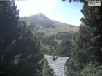 Archived image Webcam Sun deck Wellness Hütte Heidialm at Falkert 06:00