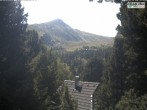 Archived image Webcam Sun deck Wellness Hütte Heidialm at Falkert 08:00