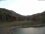 Archiv Foto Webcam Speichersee Schneeberg und Sesselbahn Schneeberg 19:00