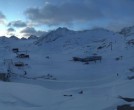 Archiv Foto Webcam Pitztaler Gletscher: Bergstation Gletscherexpress 07:00