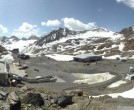 Archiv Foto Webcam Pitztaler Gletscher: Bergstation Gletscherexpress 09:00