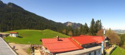 Archiv Foto Webcam Nesselwang: Alpspitzbahn Mittelstation 09:00