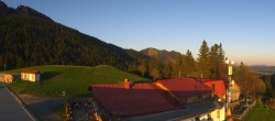 Archiv Foto Webcam Nesselwang: Alpspitzbahn Mittelstation 05:00