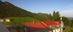 Archiv Foto Webcam Nesselwang: Alpspitzbahn Mittelstation 05:00