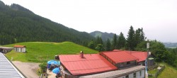Archiv Foto Webcam Nesselwang: Alpspitzbahn Mittelstation 11:00