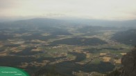 Archiv Foto Webcam Petzen - Blick ins Tal nach Völkermarkt 07:00