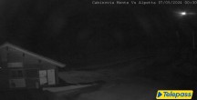 Archived image Webcam Base station of the Cabainaira skilift 23:00